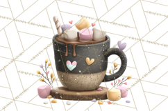 Pumpkin Spice Drinks Clipart PNG Autumn Coffee Product Image 2