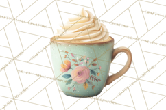 Pumpkin Spice Drinks Clipart PNG Autumn Coffee Product Image 2