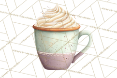 Pumpkin Spice Drinks Clipart PNG Autumn Coffee Product Image 4