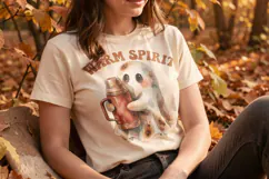 Smores Autumn Camp Ghosts Sublimation Product Image 2