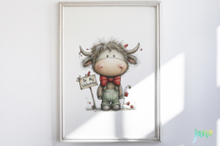 Cozy Valentine Animals Clipart Product Image 2