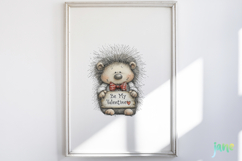 Cozy Valentine Animals Clipart Product Image 2