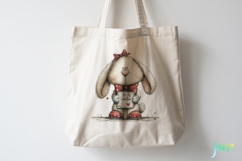 Cozy Valentine Animals Clipart Product Image 3