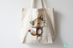 Cozy Valentine Animals Clipart Product Image 3