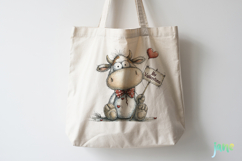 Cozy Valentine Animals Clipart Product Image 3