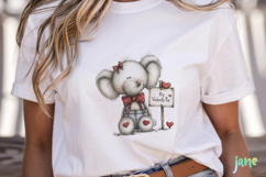 Cozy Valentine Animals Clipart Product Image 5