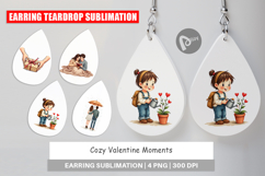 Cozy Valentine Moments Earring Product Image 1