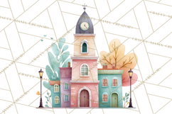 Cute Neighborhood Town Creator PNG Clipart Product Image 3