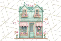 Cute Neighborhood Town Creator PNG Clipart Product Image 4