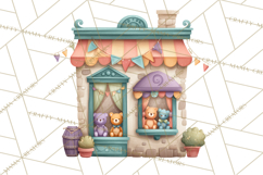 Cute Neighborhood Town Creator PNG Clipart Product Image 3