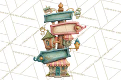 Cute Neighborhood Town Creator PNG Clipart Product Image 5