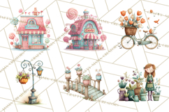 Cute Neighborhood Town Creator PNG Clipart Product Image 4