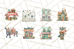 Cute Neighborhood Town Creator PNG Clipart Product Image 2