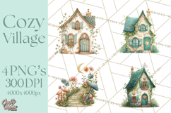 Cute Neighborhood Town Creator PNG Clipart Product Image 1