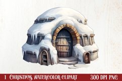 Cozy Winter Animals Clipart, Christmas Clipart Product Image 1