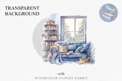 Cozy Winter Book Corner Clipart PNG Cottagecore Aesthetic Scrapbooking boho interior table desk Transparent art workshop designs sublimation printable collage watercolor cozy winter book worn Corner, reading PNG,  jpeg boho interior table, sofa room