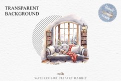 Cozy Winter Book Corner Clipart PNG Cottagecore Aesthetic Scrapbooking boho interior table desk Transparent art workshop designs sublimation printable collage watercolor cozy winter book worn Corner, reading PNG,  jpeg boho interior table, sofa room