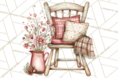 Cozy Winter Christmas Clipart Clip Art Illustrations Product Image 5