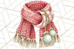 Cozy Winter Christmas Clipart Clip Art Illustrations Product Image 4