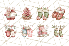 Cozy Winter Christmas Clipart Clip Art Illustrations Product Image 3