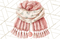 Cozy Winter Christmas Clipart Clip Art Illustrations Product Image 3
