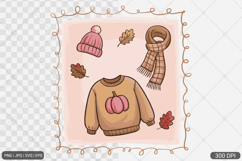 Cozy Winter Fall Coquette Frame Bundle Product Image 14