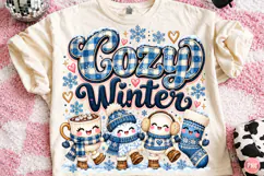 Cozy Winter Kawaii Parade Sublimation Product Image 1