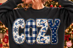 Cozy Winter Snowman Design PNG Product Image 1