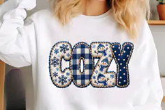 Cozy Winter Snowman Design PNG Product Image 5