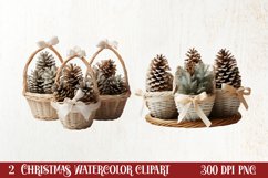 Cozy Winter Sublimation Clipart, Christmas Clipart Product Image 1
