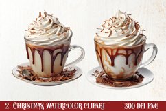 Cozy Winter Sublimation Clipart, Christmas Clipart Product Image 1