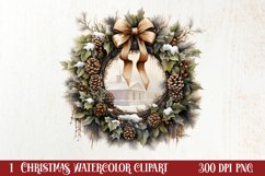 Cozy Winter Sublimation Clipart, Christmas Clipart Product Image 1