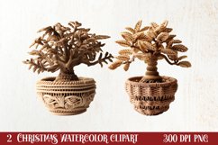 Cozy Winter Sublimation Clipart, Christmas Clipart Product Image 1