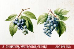 Cozy Winter Sublimation Clipart, Christmas Clipart Product Image 1