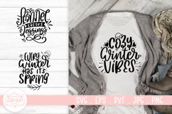 Winter SVG Cut File | Winter Christmas Quotes SVG Product Image 1