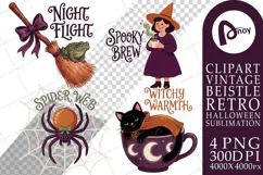 Cozy Witch Brew Parlor Sublimation Product Image 1