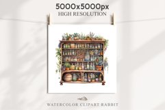 Cozy Wooden Cabinet Floral Clipart PNG Scrapbooking Art boho cozy interior table desk Transparent art workshop designs sublimation kids printable digital watercolor Cozy Wooden Cabinet Floral Clipart PNG,  jpeg boho cozy interior table, cottage core