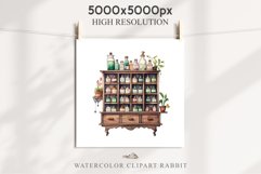 Cozy Wooden Cabinet Floral Clipart PNG Scrapbooking Art boho cozy interior table desk Transparent art workshop designs sublimation kids printable digital watercolor Cozy Wooden Cabinet Floral Clipart PNG,  jpeg boho cozy interior table, cottage core