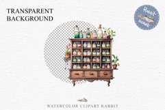 Cozy Wooden Cabinet Floral Clipart PNG Scrapbooking Art boho cozy interior table desk Transparent art workshop designs sublimation kids printable digital watercolor Cozy Wooden Cabinet Floral Clipart PNG,  jpeg boho cozy interior table, cottage core