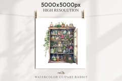 Cozy Wooden Cabinet Floral Clipart PNG Scrapbooking Art boho cozy interior table desk Transparent art workshop designs sublimation kids printable digital watercolor Cozy Wooden Cabinet Floral Clipart PNG,  jpeg boho cozy interior table, cottage core