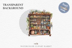 Cozy Wooden Cabinet Floral Clipart PNG Scrapbooking Art boho cozy interior table desk Transparent art workshop designs sublimation kids printable digital watercolor Cozy Wooden Cabinet Floral Clipart PNG,  jpeg boho cozy interior table, cottage core