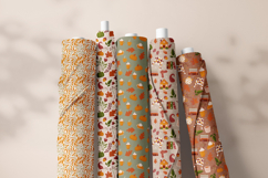 Cozy Fall Seamless Pattern Collection: Whimsical Autumn Desi Product Image 7