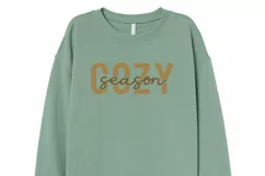 Cozy Season | Retro | Christmas Holiday PNG Clipart Product Image 4