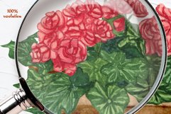 Garden Bouquets Watercolor Clipart Product Image 3