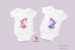 Magical Forest Fairy Clipart, hand-painted Watercolor 025 Product Image 7