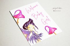 Magical Forest Fairy Clipart, hand-painted Watercolor 025 Product Image 6