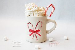 Vintage Christmas watercolor clipart, png files 041 Product Image 4