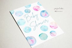 Watercolor Splash, png, Clipart, Blobs, Bubbles, 128 Product Image 3