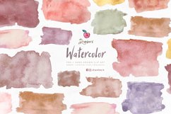 Watercolor Splatter, background clipart | Neutral colors 134 Product Image 1