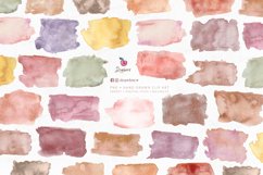 Watercolor Splatter, background clipart | Neutral colors 134 Product Image 2